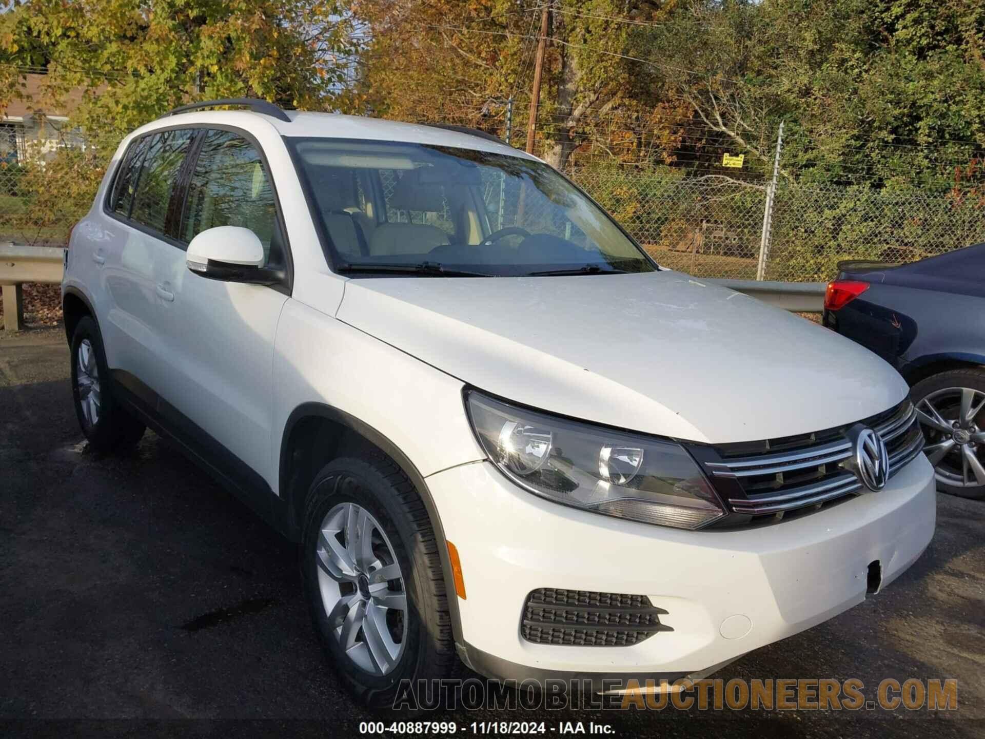 WVGAV7AX6HK039424 VOLKSWAGEN TIGUAN 2017