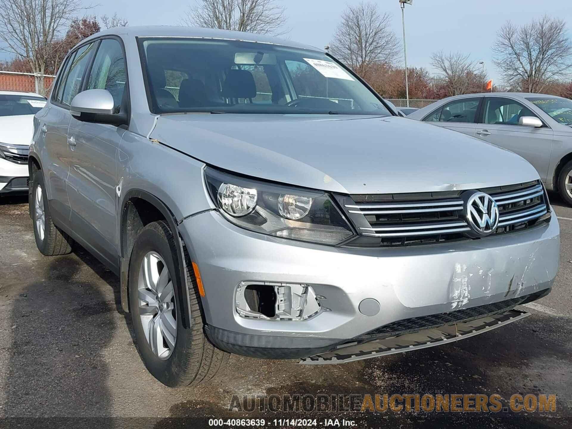 WVGAV7AX8DW554170 VOLKSWAGEN TIGUAN 2013