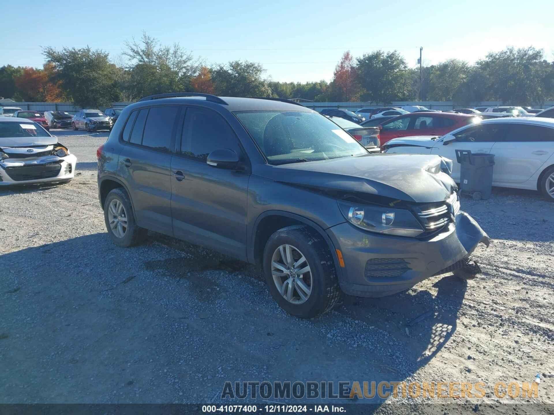 WVGAV7AX8FW543611 VOLKSWAGEN TIGUAN 2015