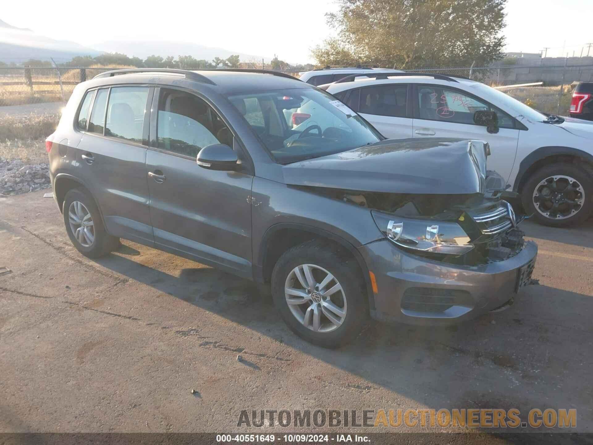 WVGAV7AX8GW502459 VOLKSWAGEN TIGUAN 2016