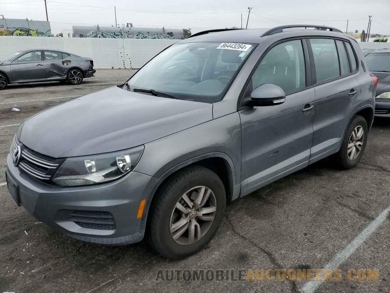 WVGAV7AX8GW513932 VOLKSWAGEN TIGUAN 2016