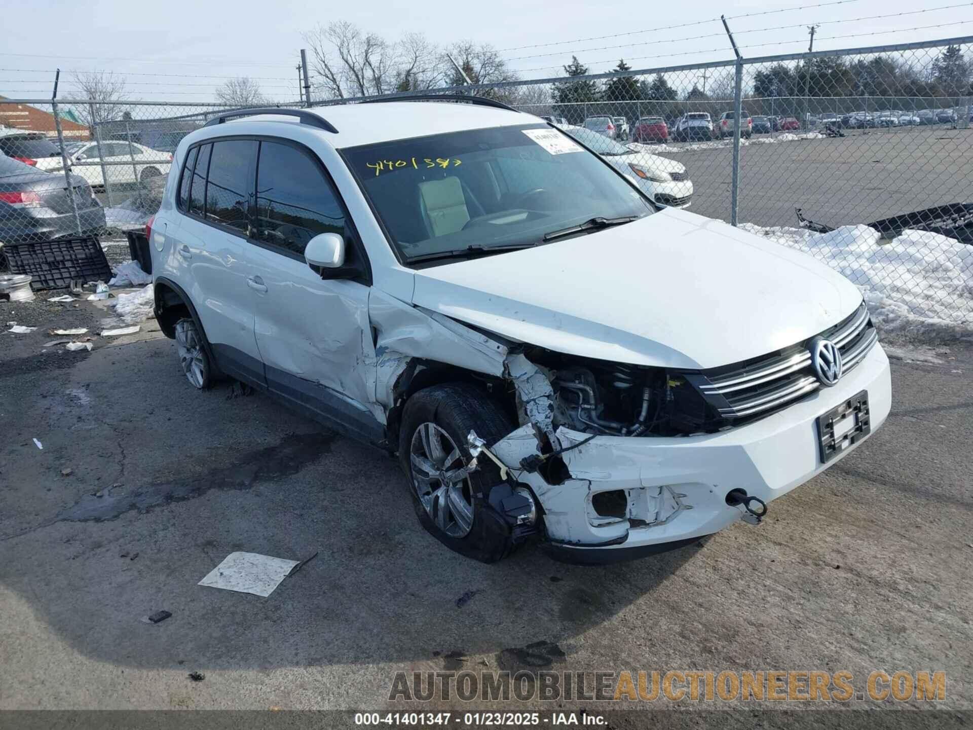 WVGAV7AX8GW534733 VOLKSWAGEN TIGUAN 2016