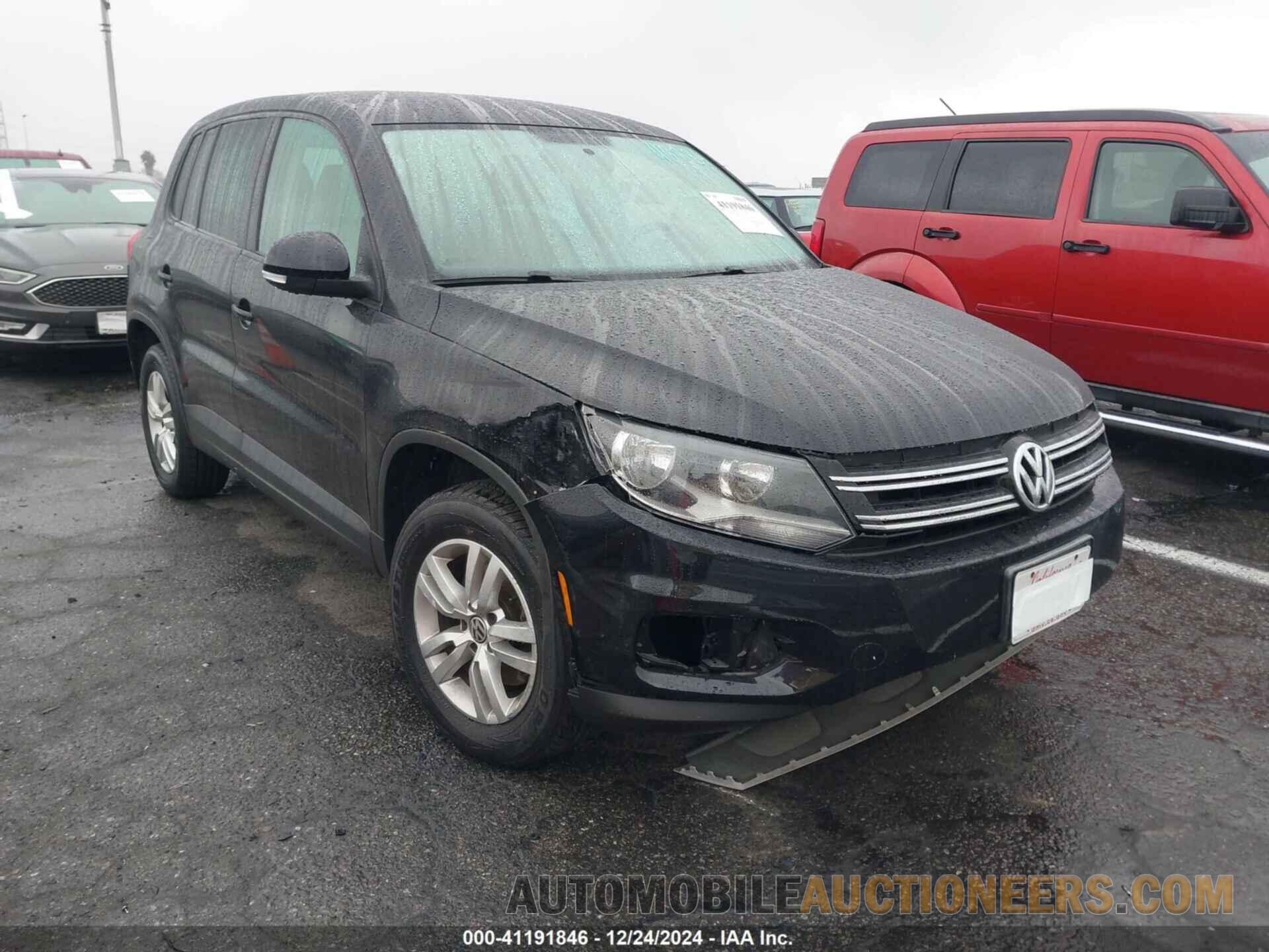 WVGAV7AX9CW580713 VOLKSWAGEN TIGUAN 2012