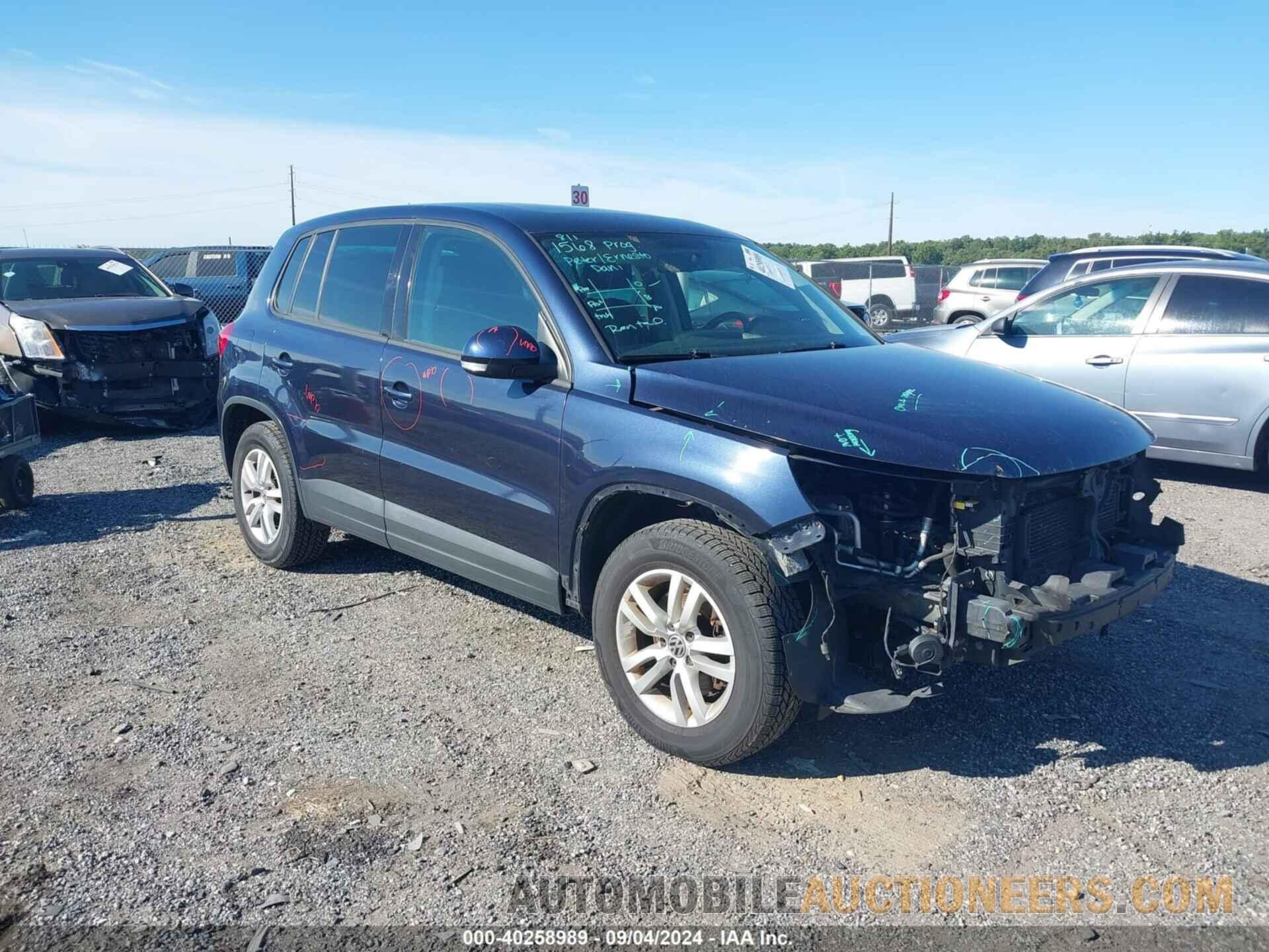 WVGAV7AX9CW610230 VOLKSWAGEN TIGUAN 2012