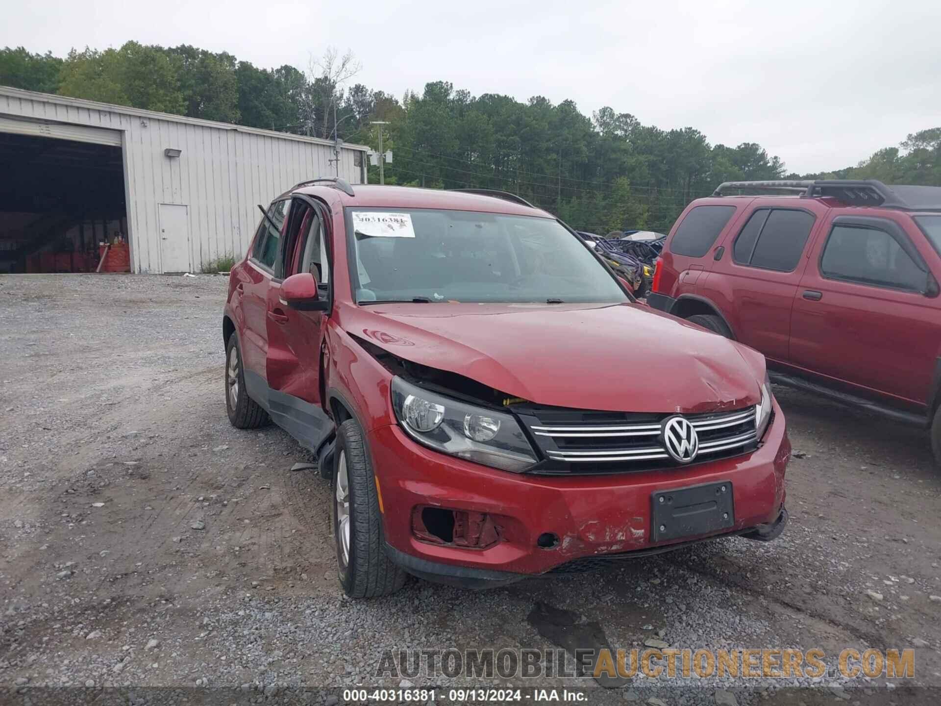 WVGAV7AXXFW115930 VOLKSWAGEN TIGUAN 2015