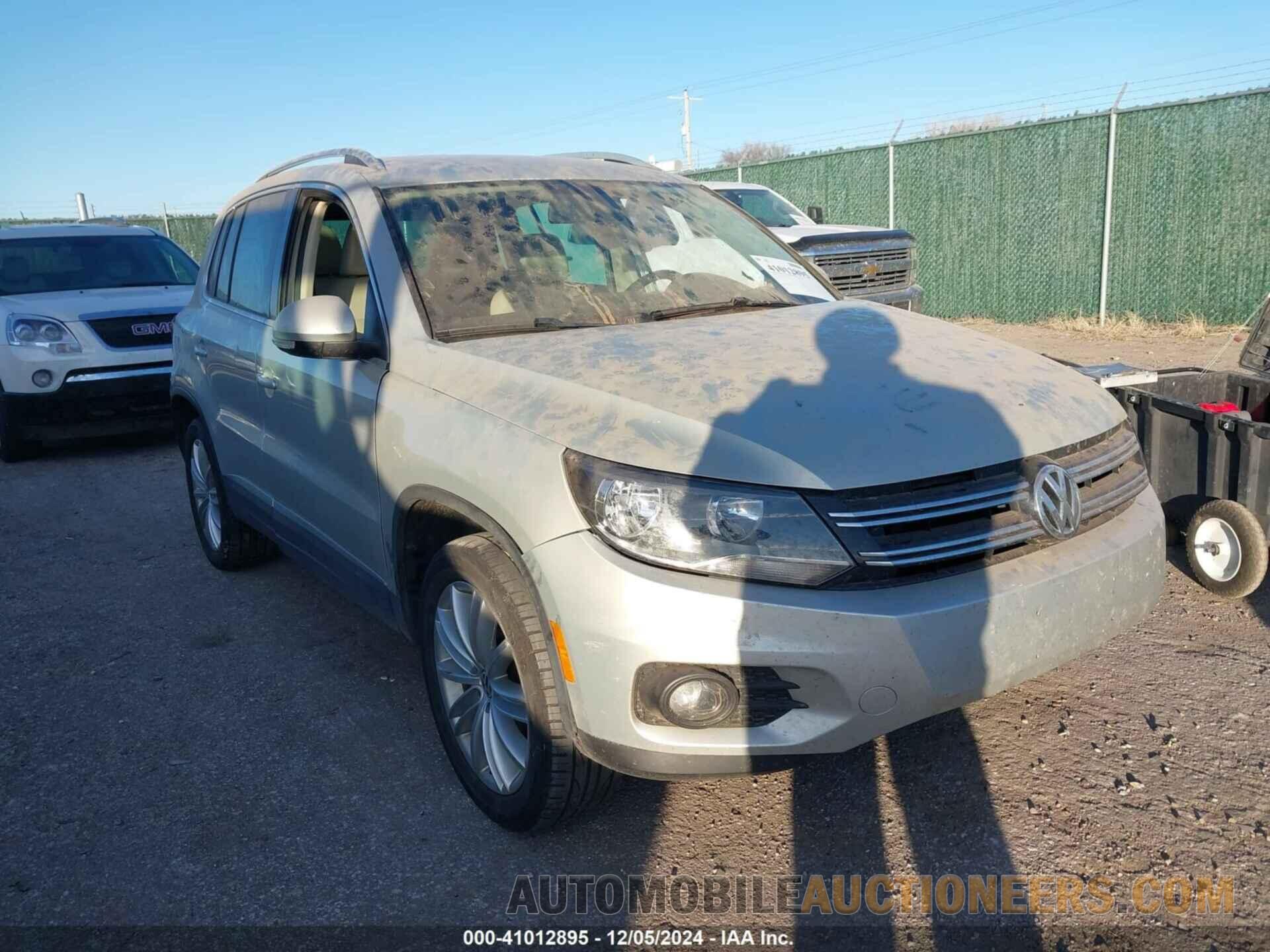 WVGBV3AX5EW532092 VOLKSWAGEN TIGUAN 2014