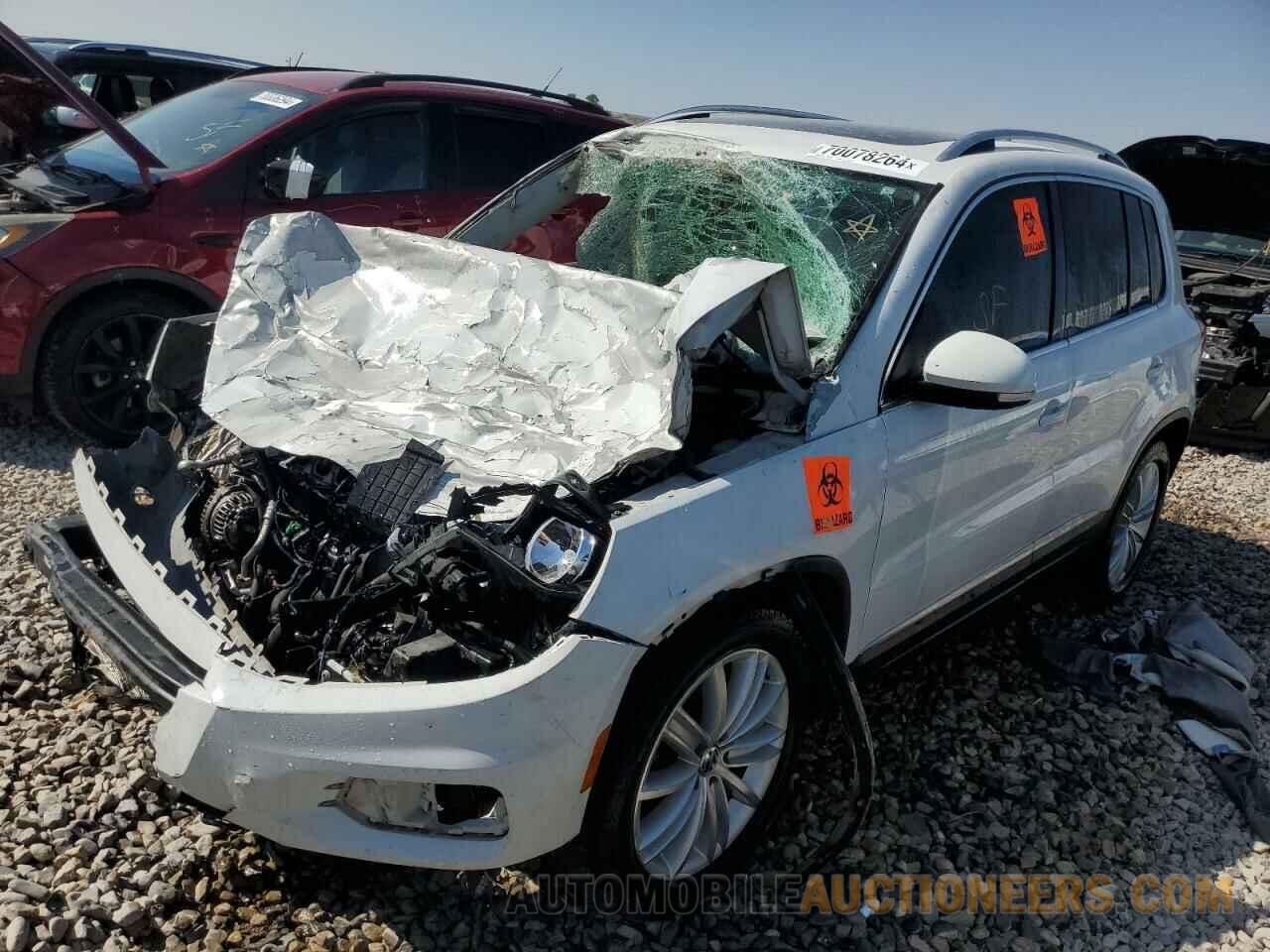 WVGBV3AX5EW558255 VOLKSWAGEN TIGUAN 2014