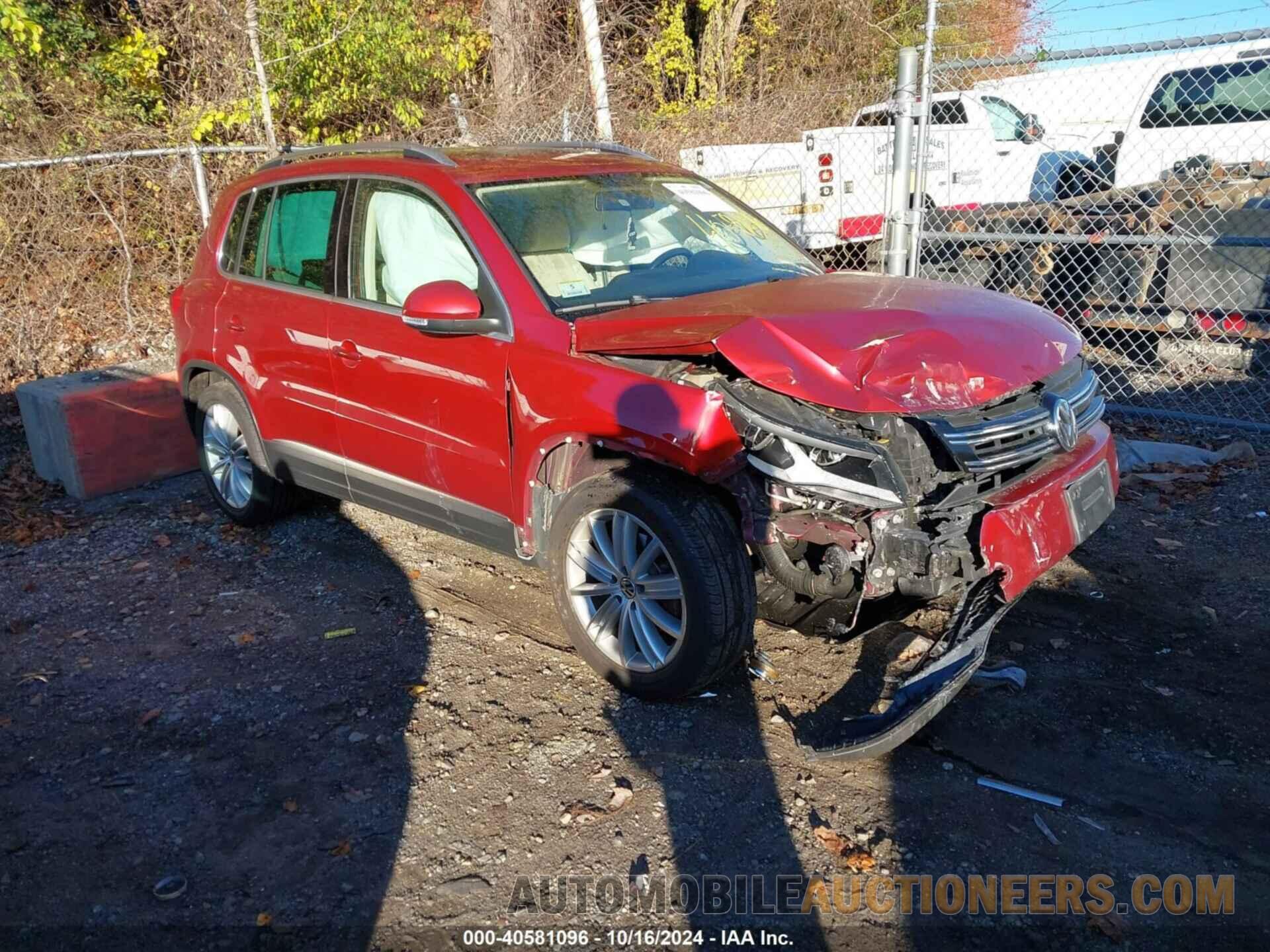 WVGBV3AX6EW019028 VOLKSWAGEN TIGUAN 2014