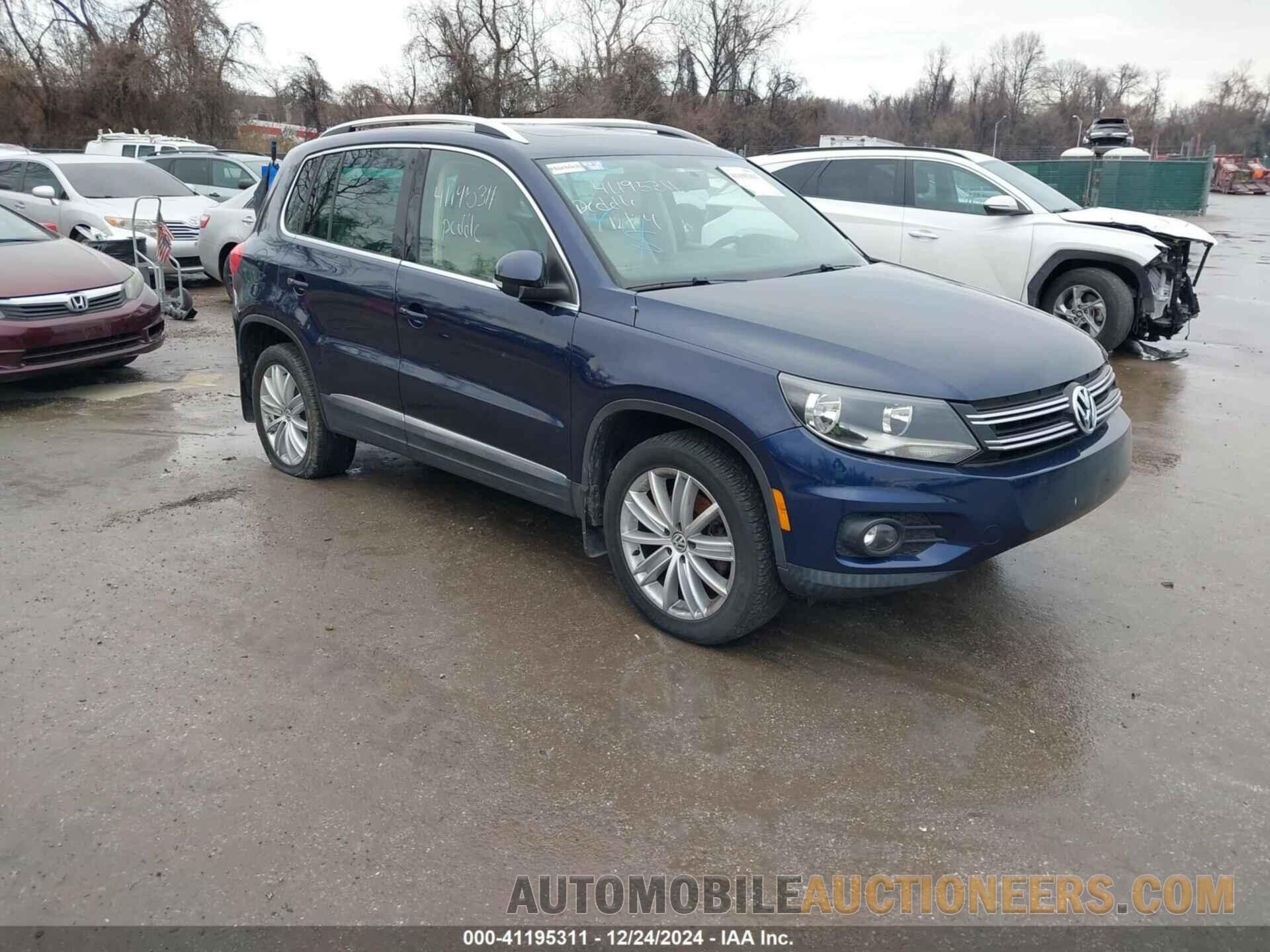 WVGBV3AX7DW062324 VOLKSWAGEN TIGUAN 2013