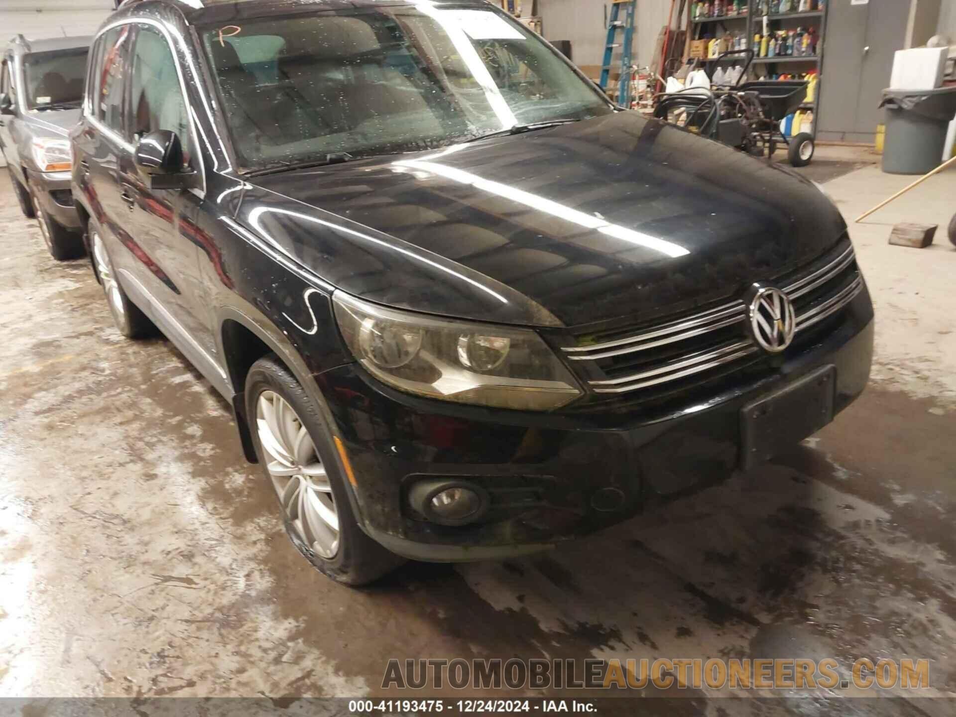 WVGBV3AXXDW623308 VOLKSWAGEN TIGUAN 2013