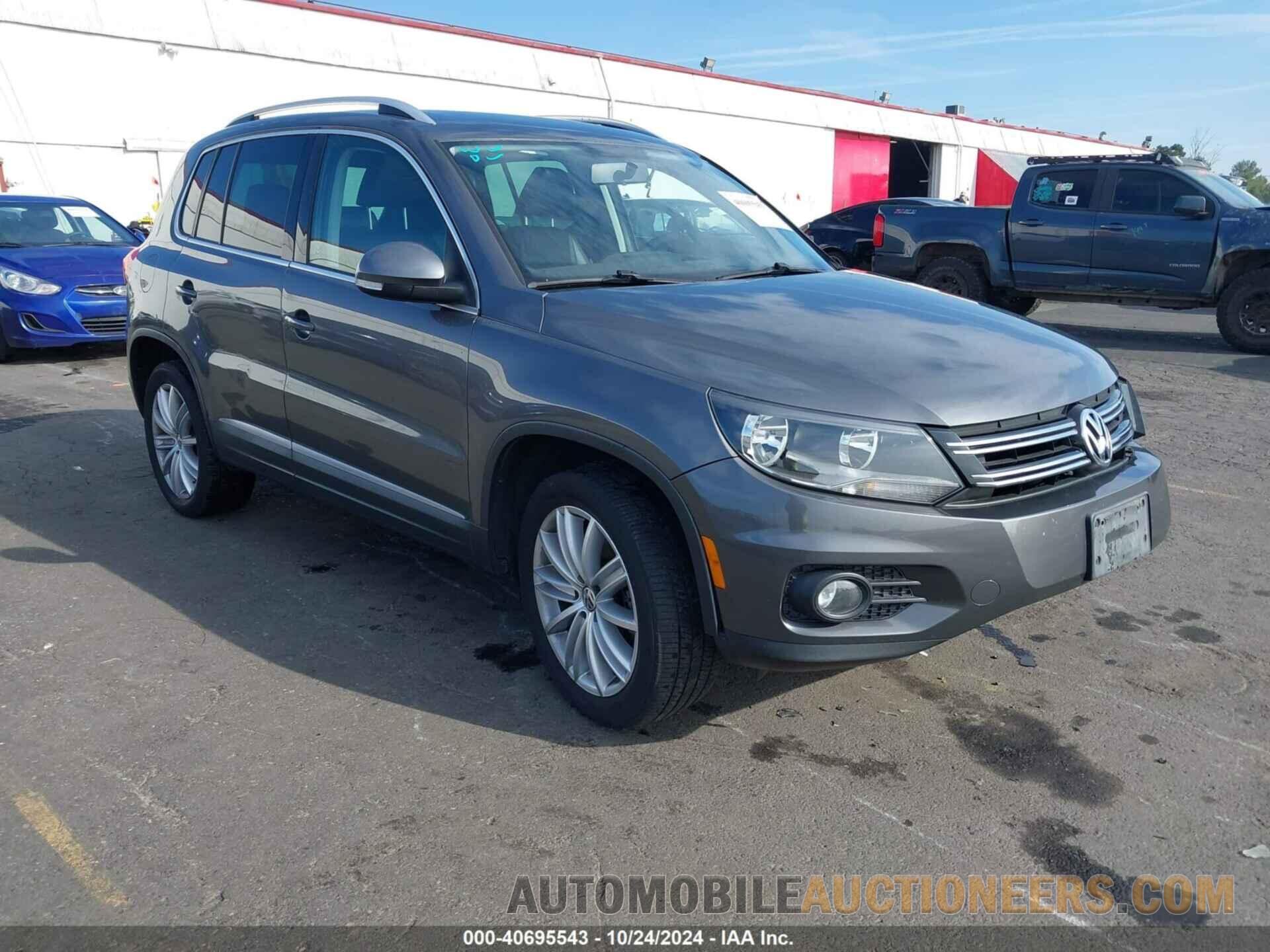 WVGBV3AXXDW624409 VOLKSWAGEN TIGUAN 2013