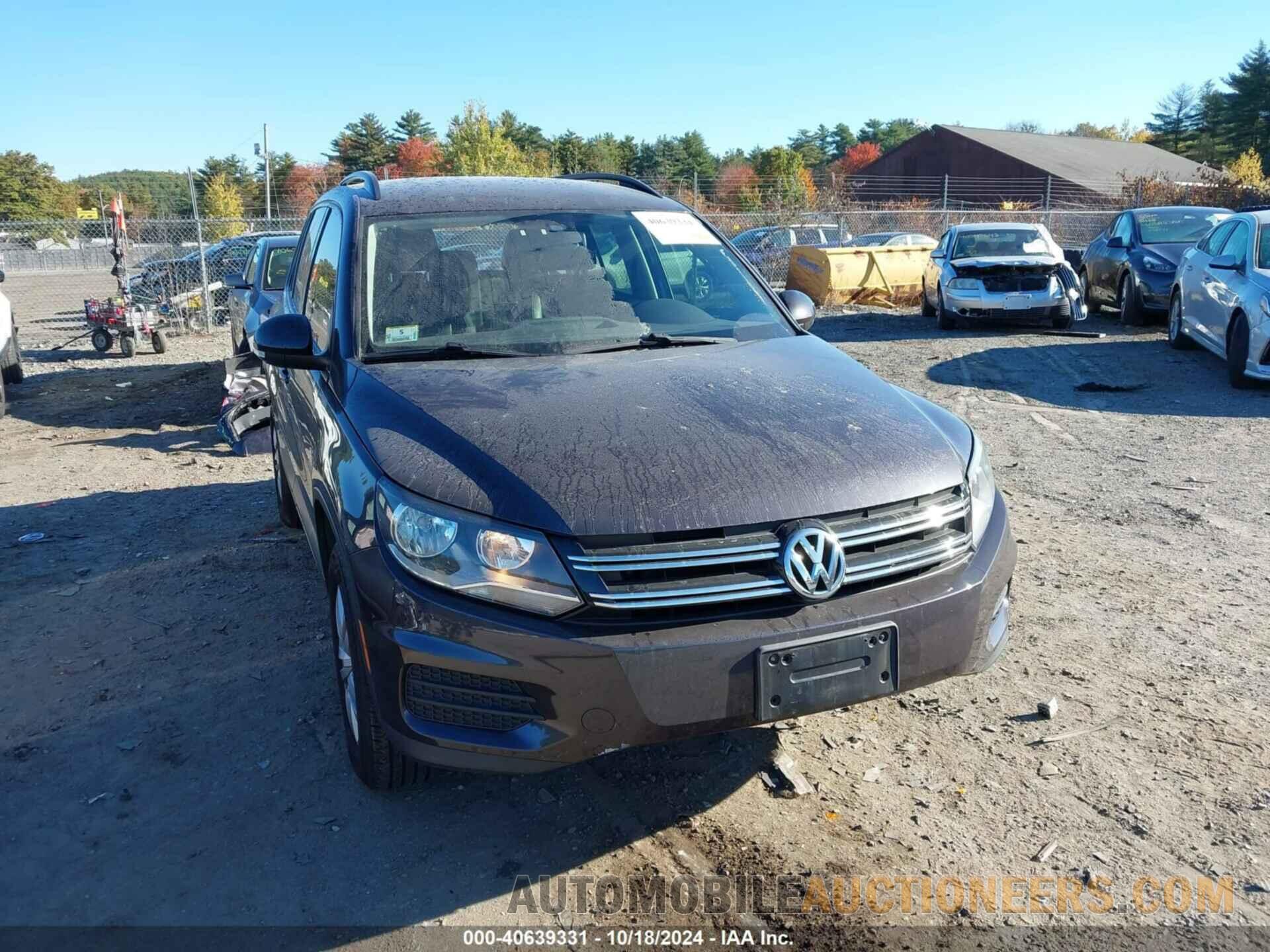 WVGBV7AX0GW606058 VOLKSWAGEN TIGUAN 2016