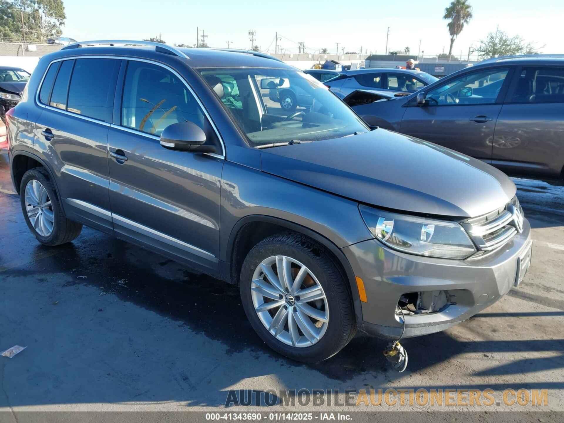 WVGBV7AX1CW006319 VOLKSWAGEN TIGUAN 2012