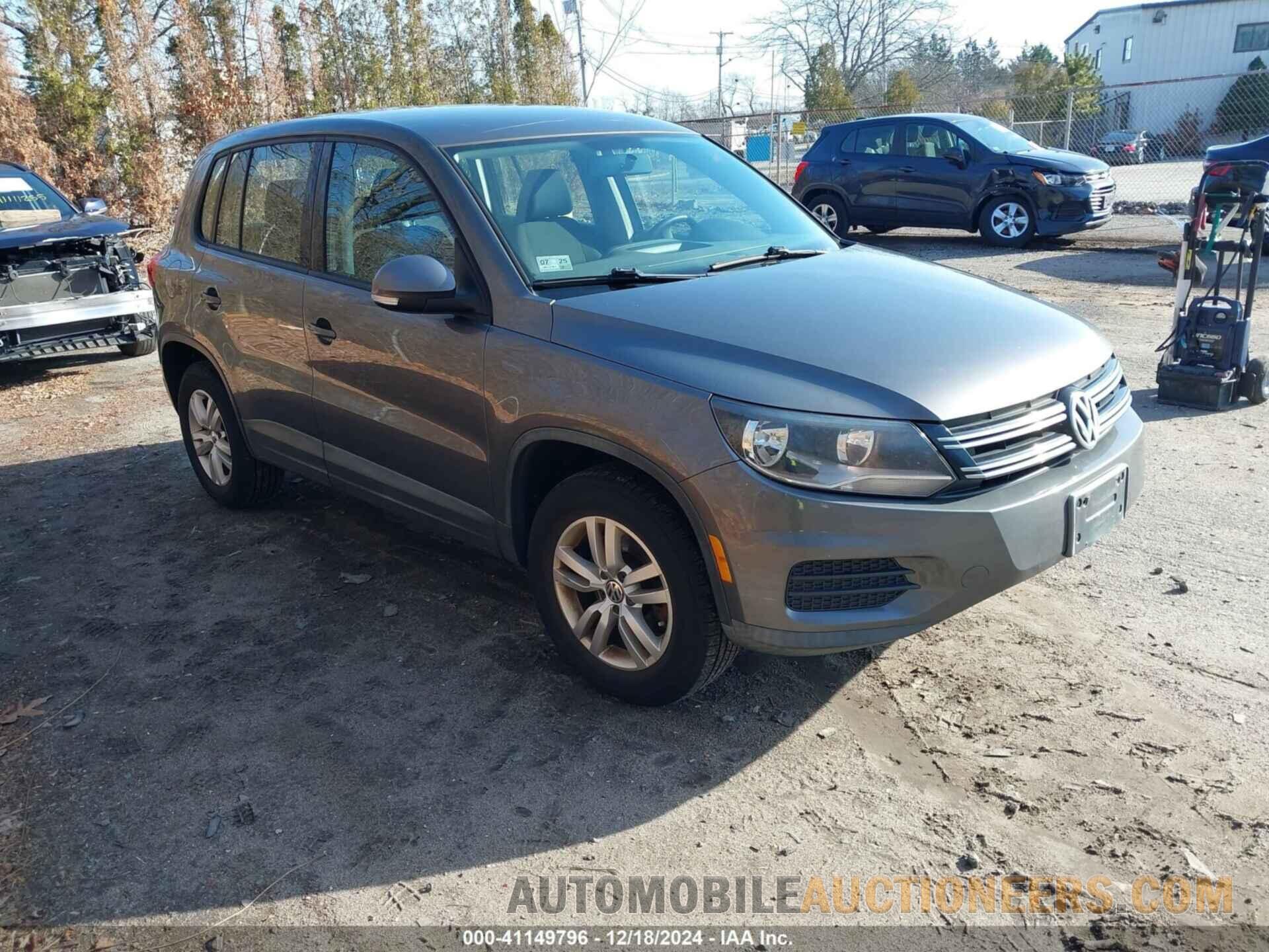 WVGBV7AX1CW093512 VOLKSWAGEN TIGUAN 2012