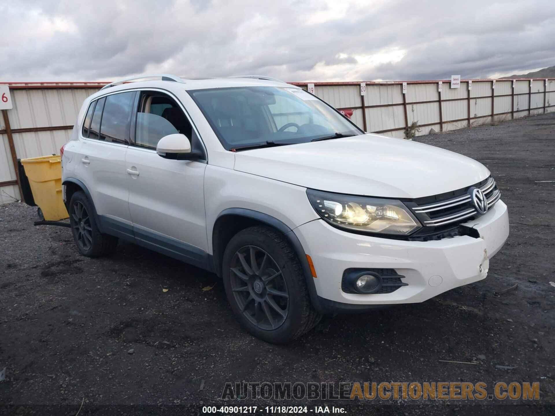 WVGBV7AX1DW545041 VOLKSWAGEN TIGUAN 2013