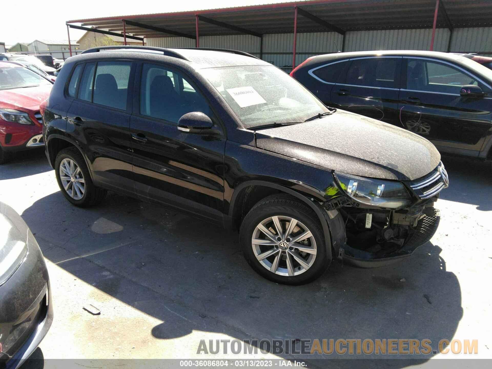 WVGBV7AX1JK001027 VOLKSWAGEN TIGUAN LIMITED 2018