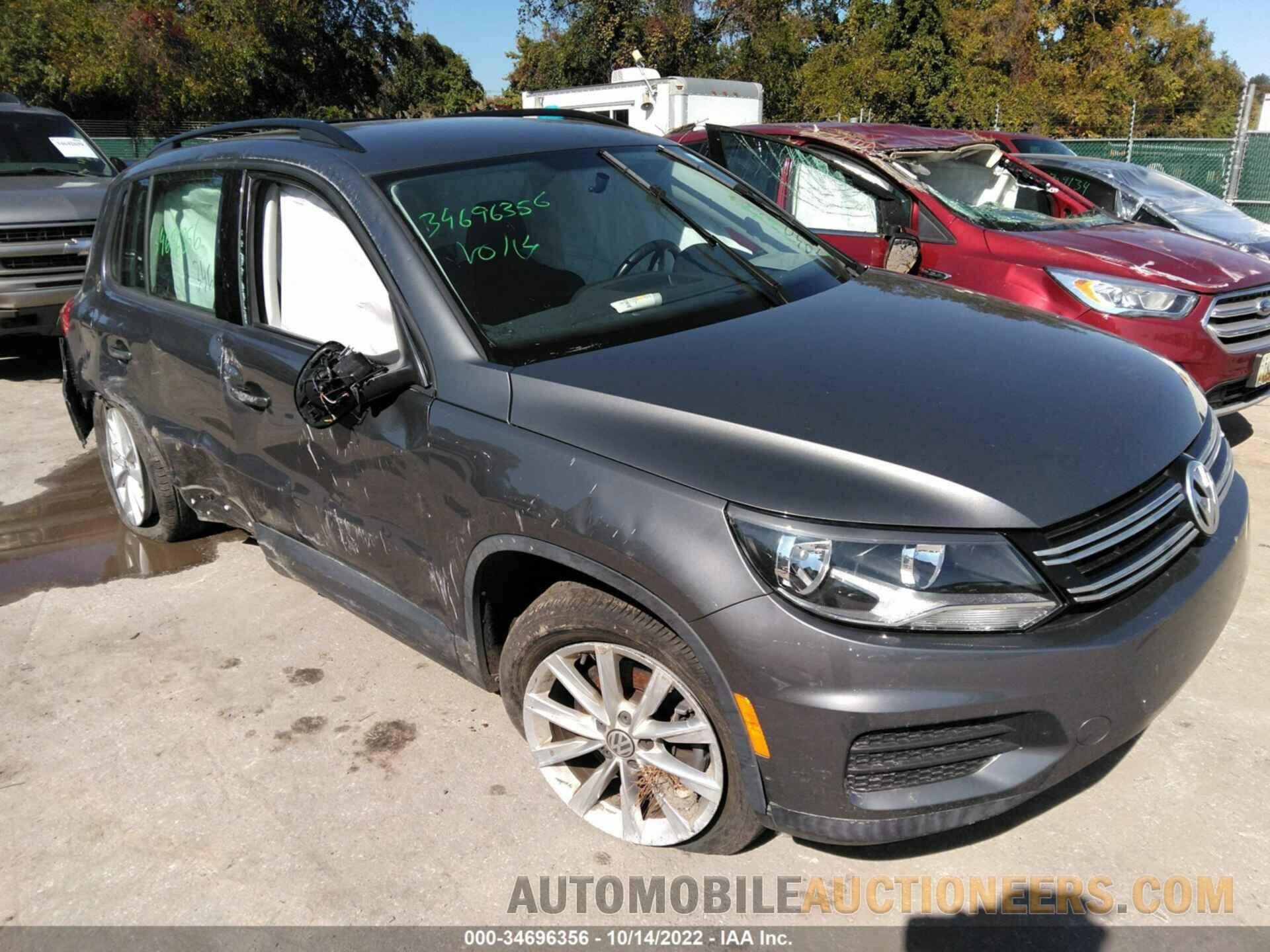 WVGBV7AX1JK005580 VOLKSWAGEN TIGUAN LIMITED 2018