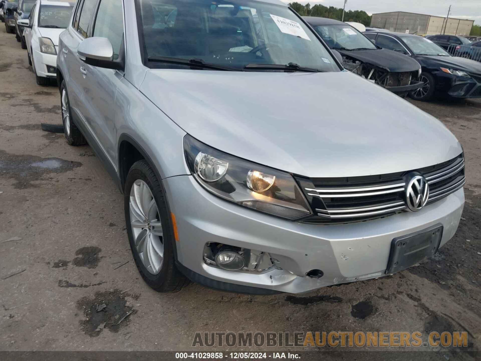 WVGBV7AX2DW556727 VOLKSWAGEN TIGUAN 2013