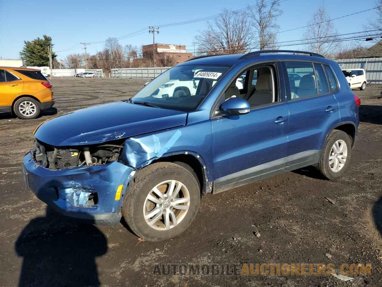 WVGBV7AX2HW502298 VOLKSWAGEN TIGUAN 2017