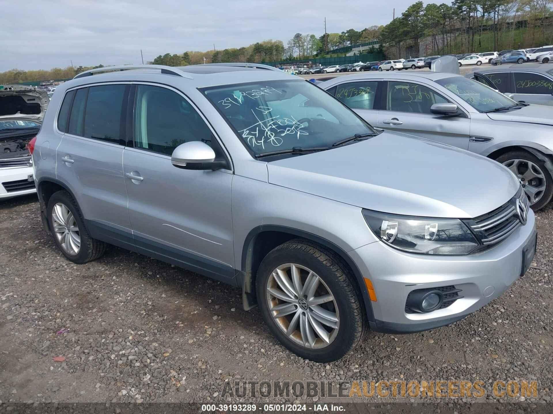 WVGBV7AX3FW101176 VOLKSWAGEN TIGUAN 2015