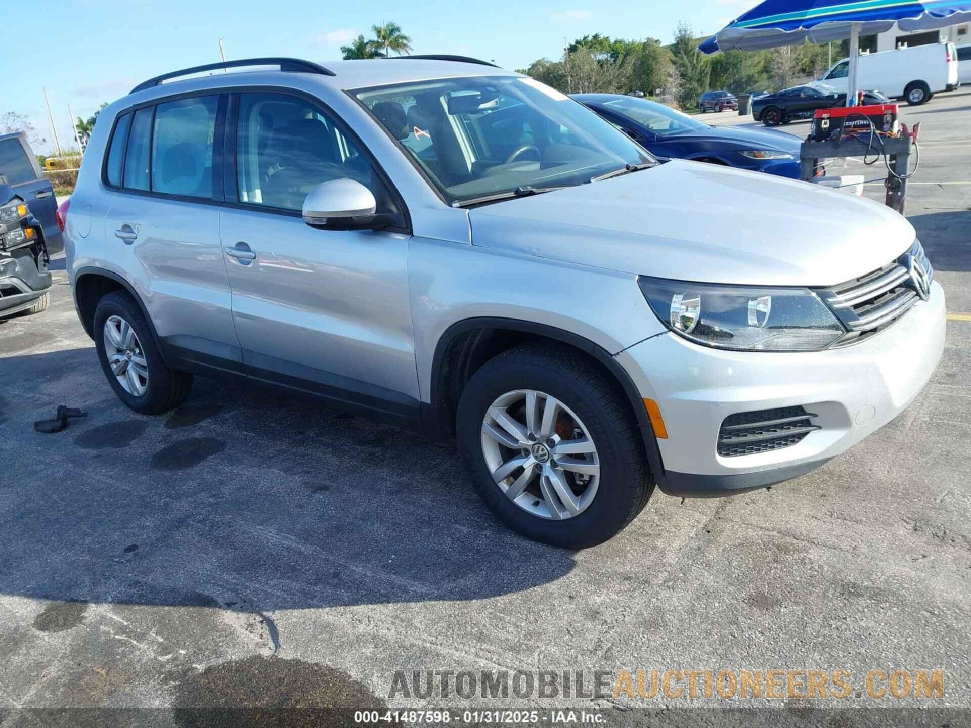 WVGBV7AX3GW604823 VOLKSWAGEN TIGUAN 2016