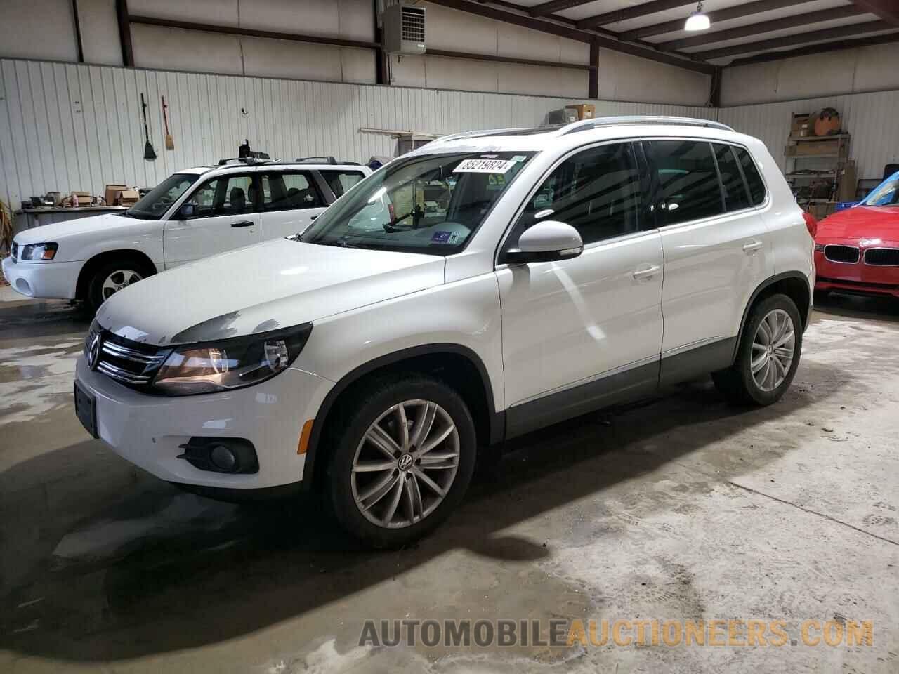 WVGBV7AX4CW585855 VOLKSWAGEN TIGUAN 2012