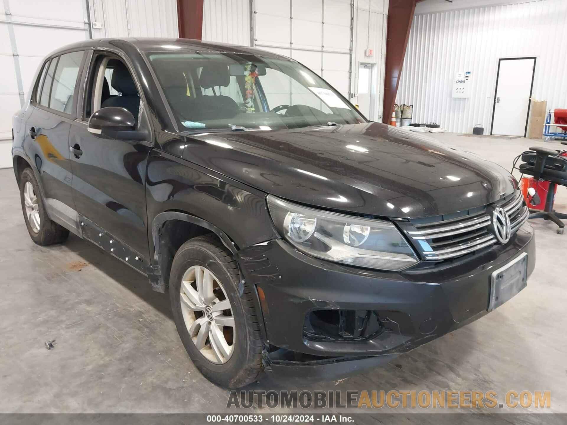 WVGBV7AX4DW504175 VOLKSWAGEN TIGUAN 2013