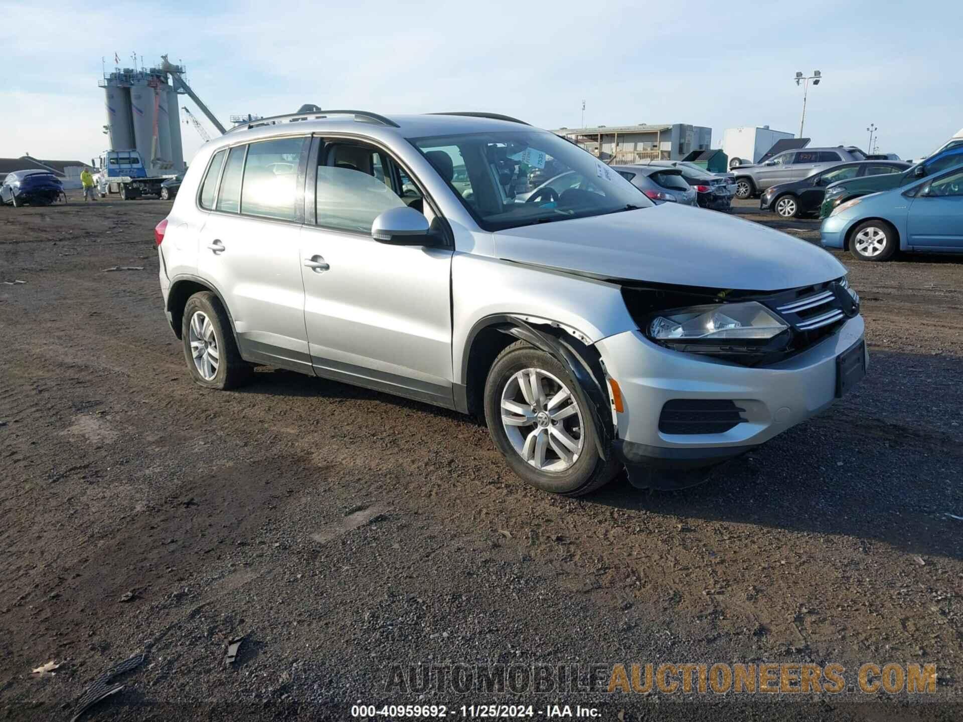 WVGBV7AX4GW523247 VOLKSWAGEN TIGUAN 2016