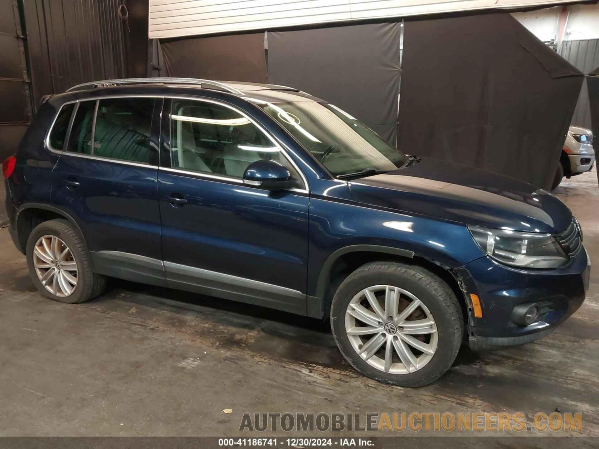 WVGBV7AX5CW609029 VOLKSWAGEN TIGUAN 2012