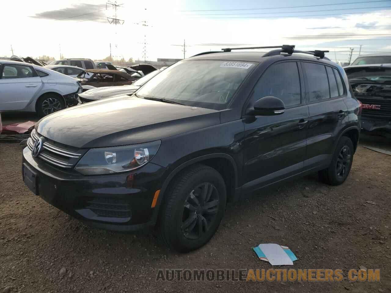 WVGBV7AX5FW510036 VOLKSWAGEN TIGUAN 2015