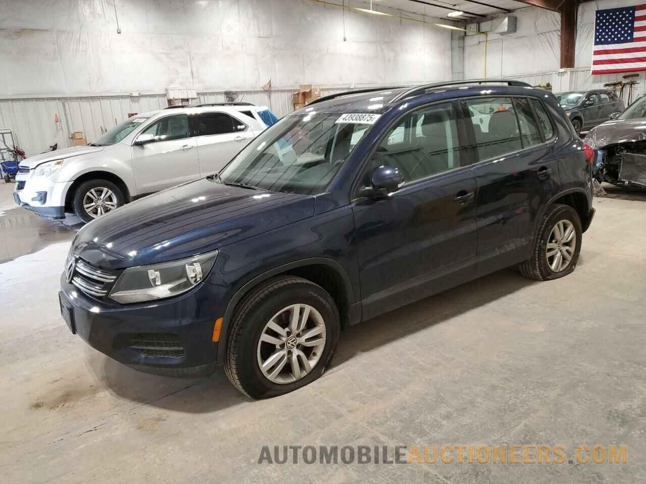 WVGBV7AX5GW589614 VOLKSWAGEN TIGUAN 2016