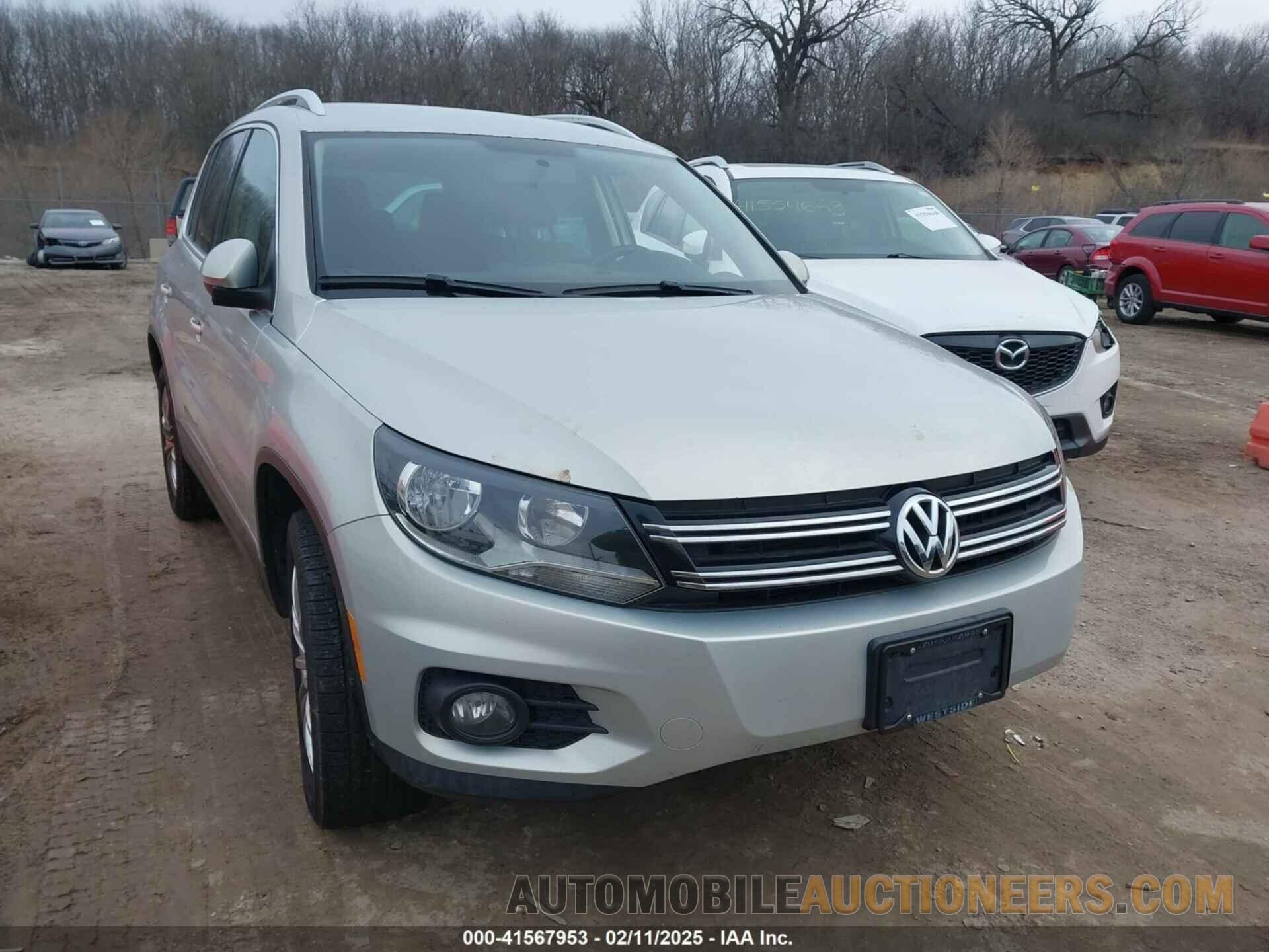 WVGBV7AX8DW545697 VOLKSWAGEN TIGUAN 2013