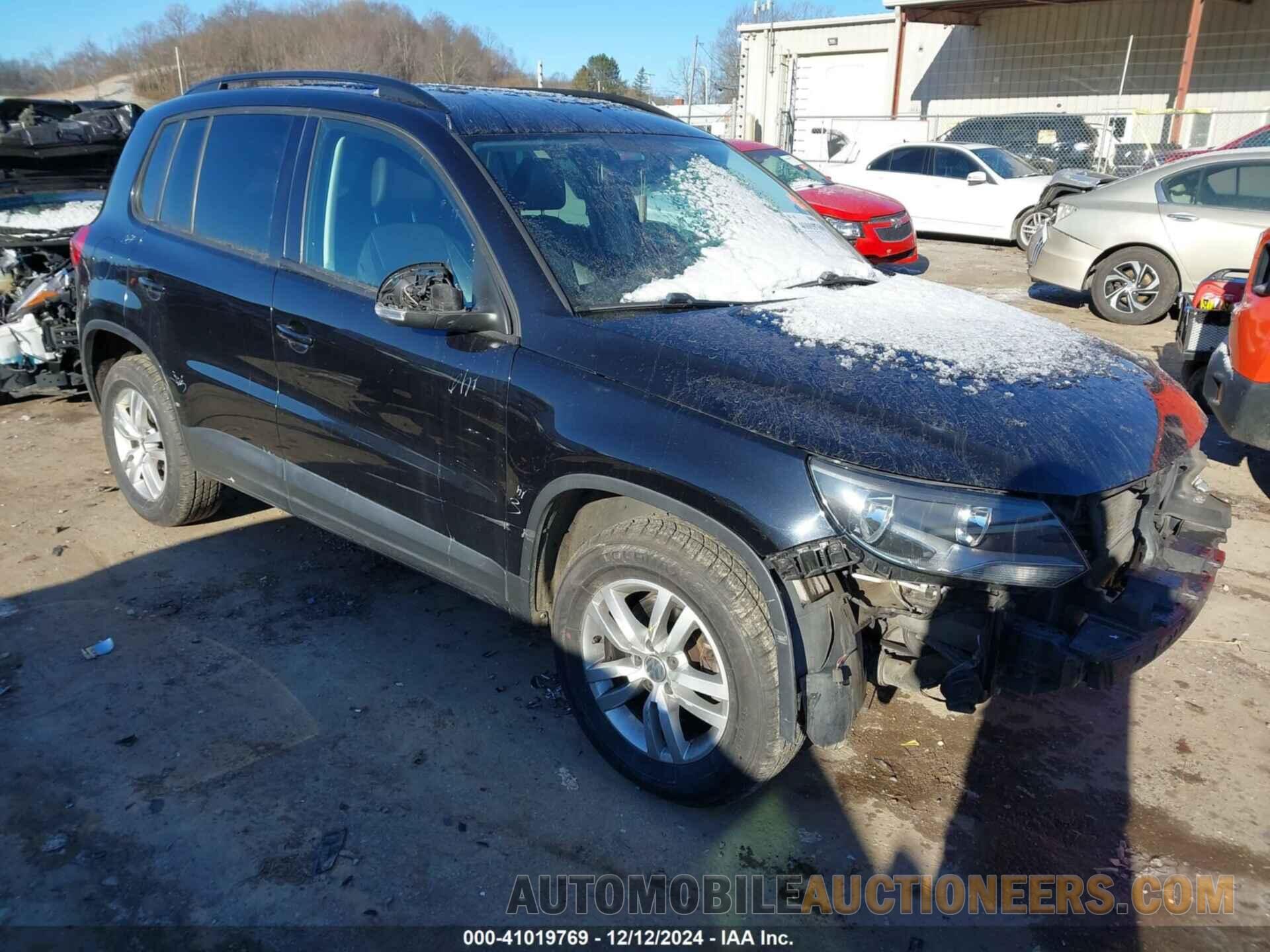 WVGBV7AX8GW603554 VOLKSWAGEN TIGUAN 2016