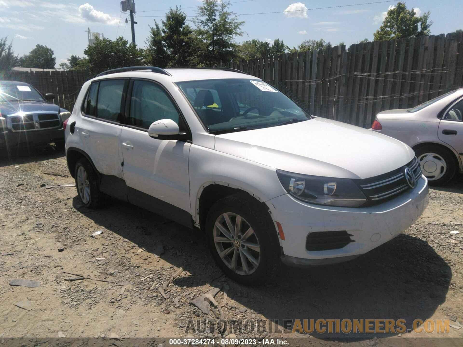 WVGBV7AX8JK003342 VOLKSWAGEN TIGUAN LIMITED 2018