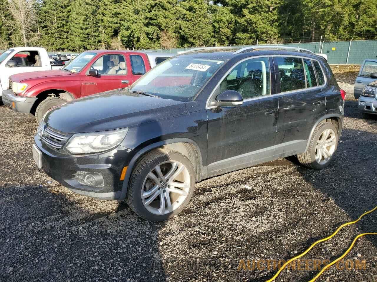 WVGBV7AX9CW597242 VOLKSWAGEN TIGUAN 2012