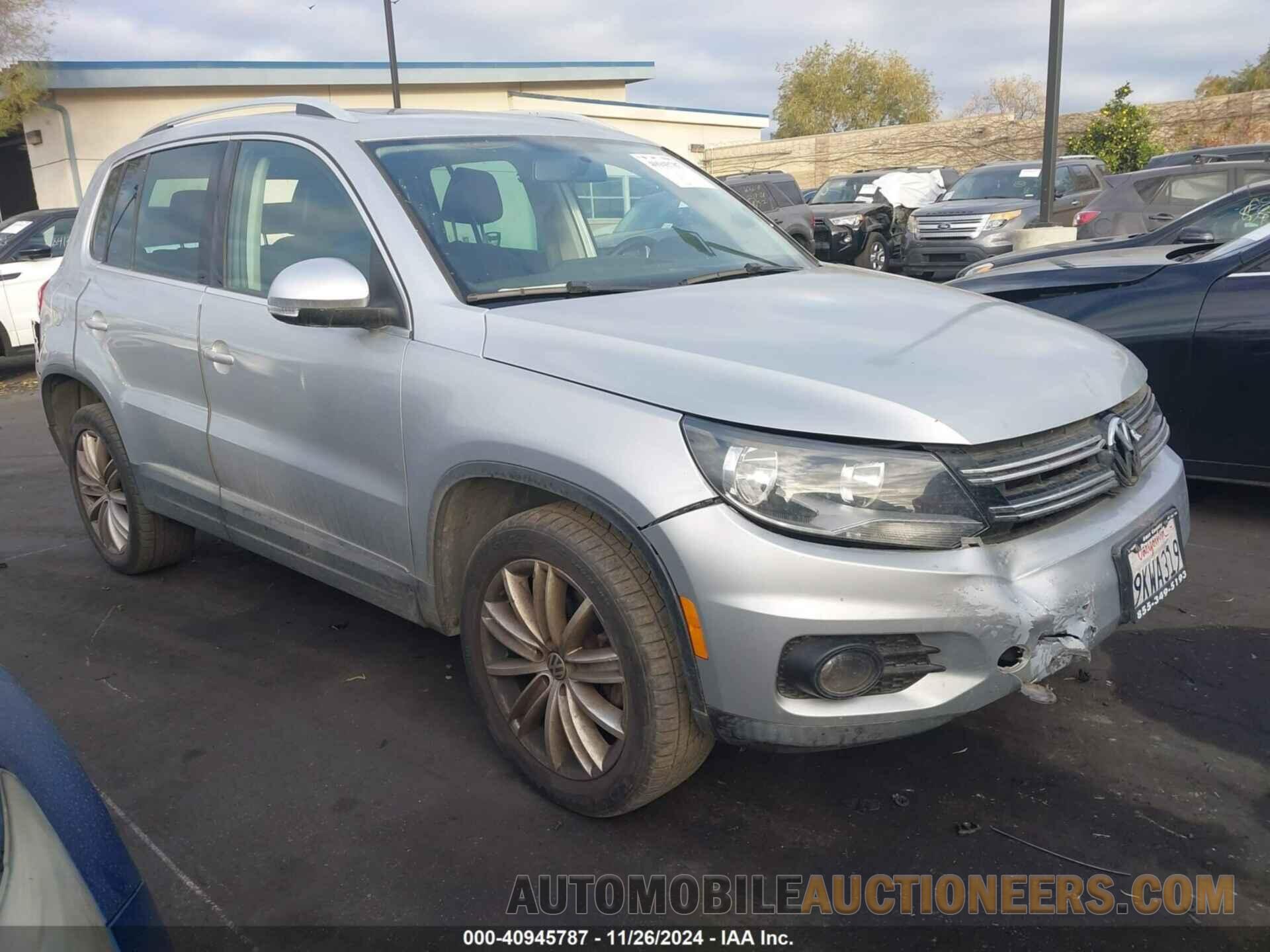 WVGBV7AX9DW517035 VOLKSWAGEN TIGUAN 2013