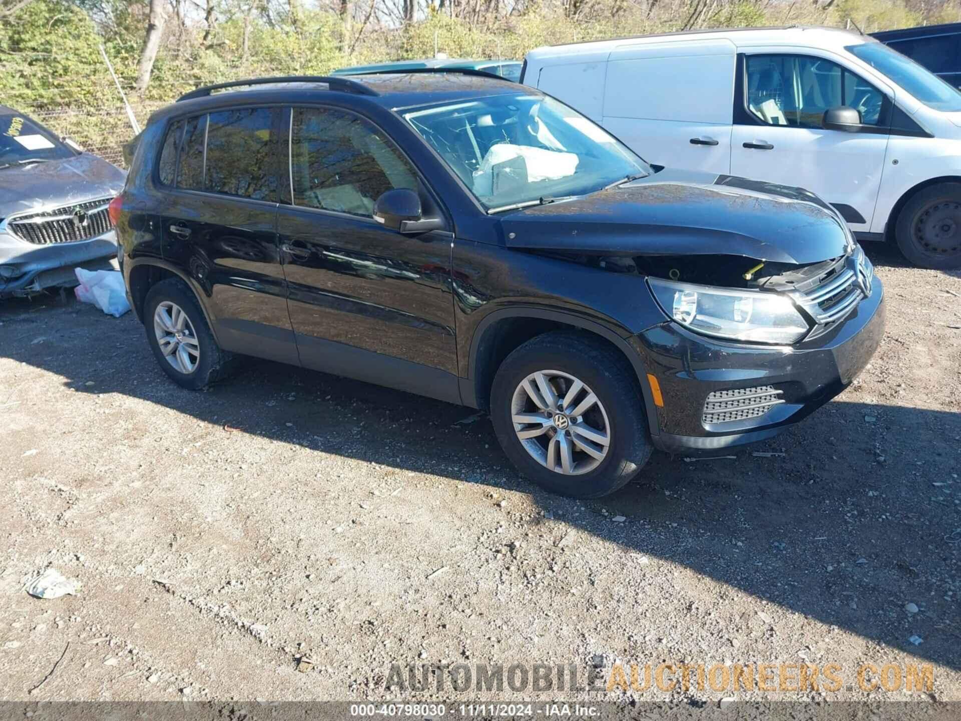 WVGBV7AX9GW532719 VOLKSWAGEN TIGUAN 2016