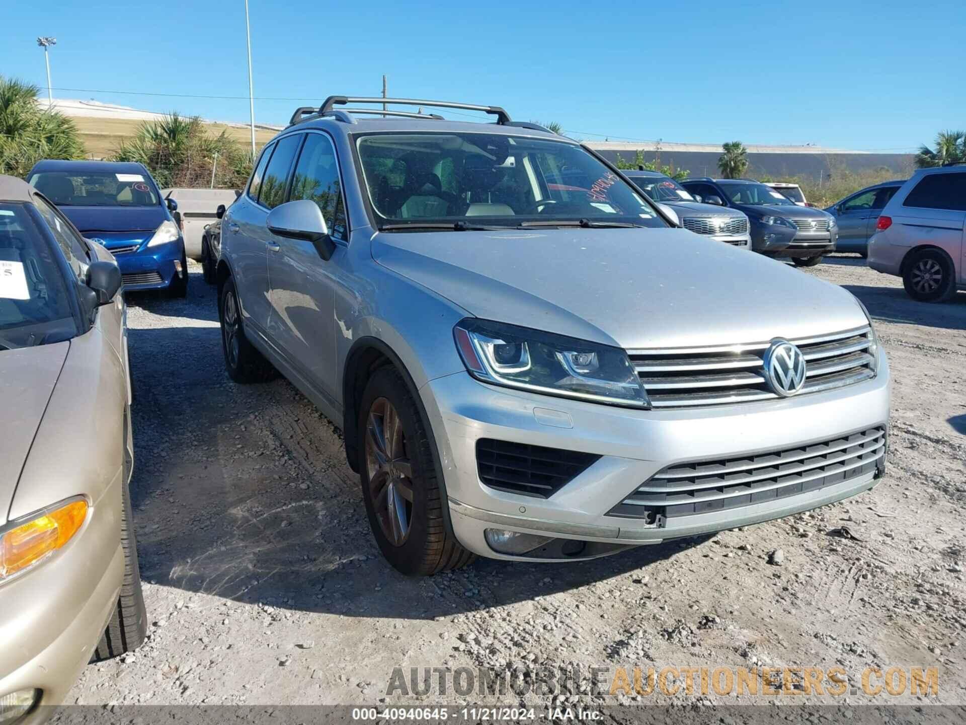 WVGEF9BPXGD007796 VOLKSWAGEN TOUAREG 2016