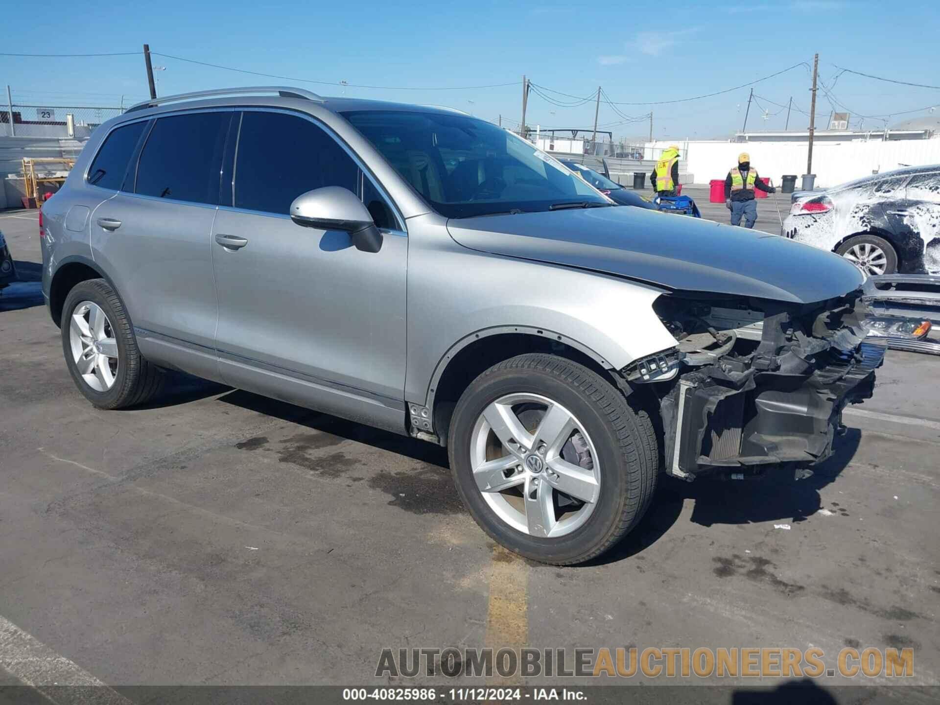 WVGEG9BP2CD007301 VOLKSWAGEN TOUAREG HYBRID 2012