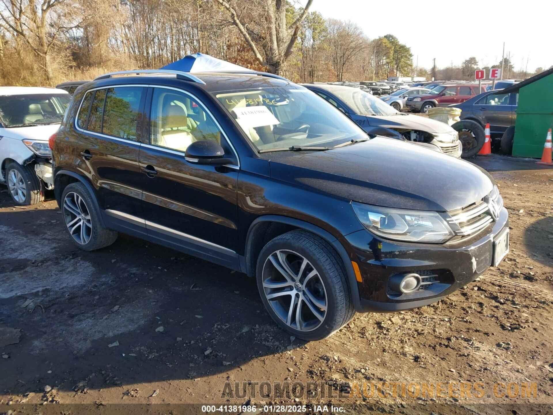 WVGVV7AX5HW506455 VOLKSWAGEN TIGUAN 2017