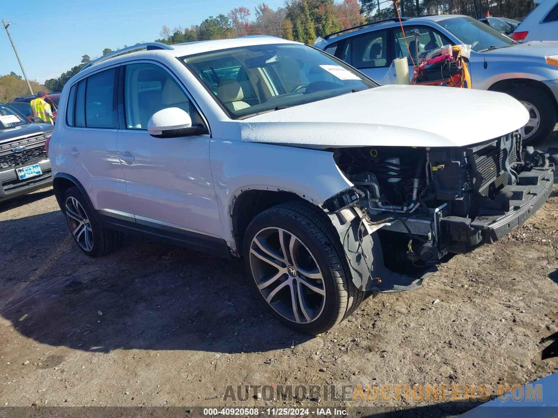 WVGVV7AX9HW507270 VOLKSWAGEN TIGUAN 2017