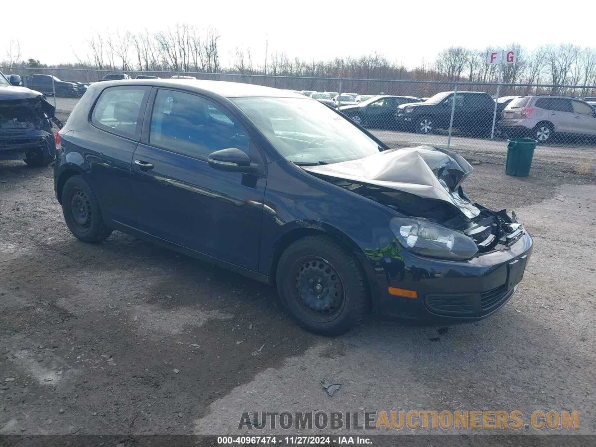 WVWBB7AJ2DW022376 VOLKSWAGEN GOLF 2013