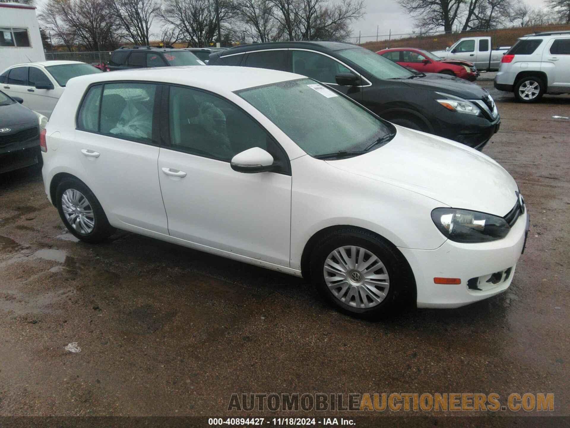 WVWDB7AJ2CW167408 VOLKSWAGEN GOLF 2012