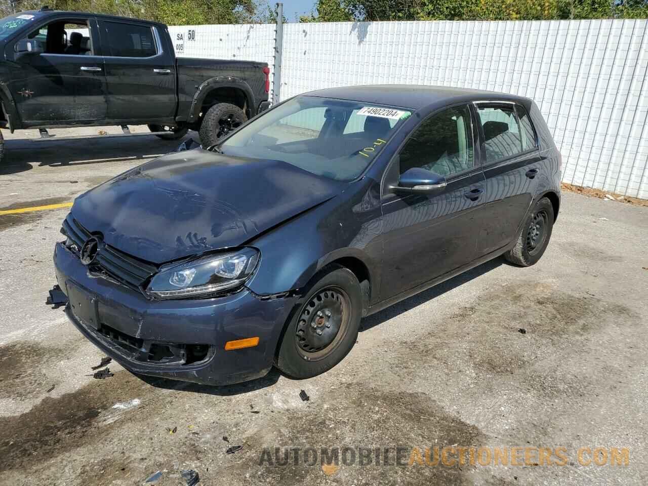 WVWDB7AJ5CW183389 VOLKSWAGEN GOLF 2012