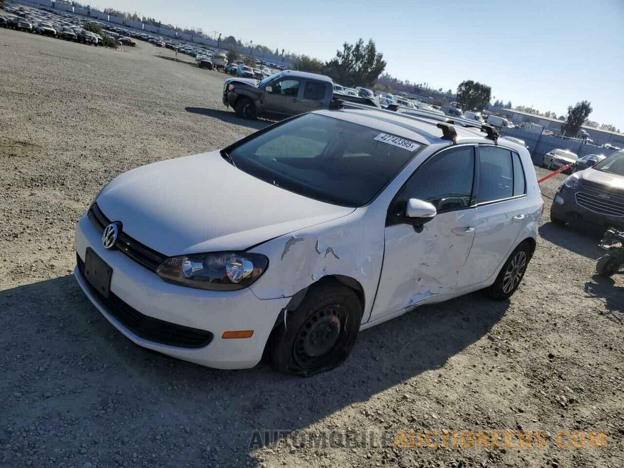 WVWDB7AJ7CW031632 VOLKSWAGEN GOLF 2012