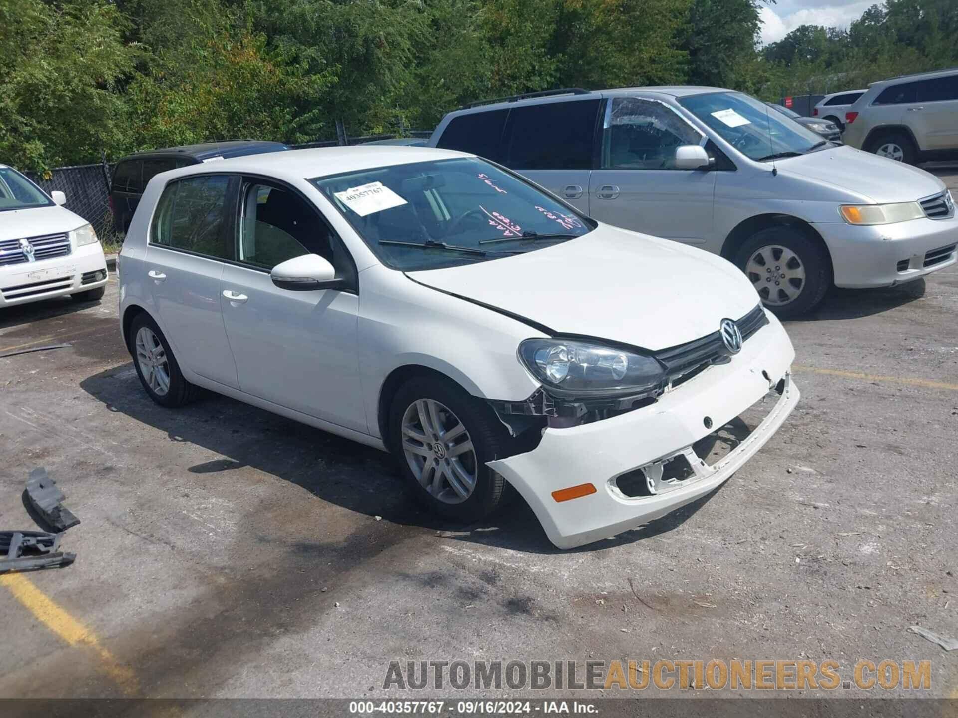 WVWDB7AJ8CW236537 VOLKSWAGEN GOLF 2012