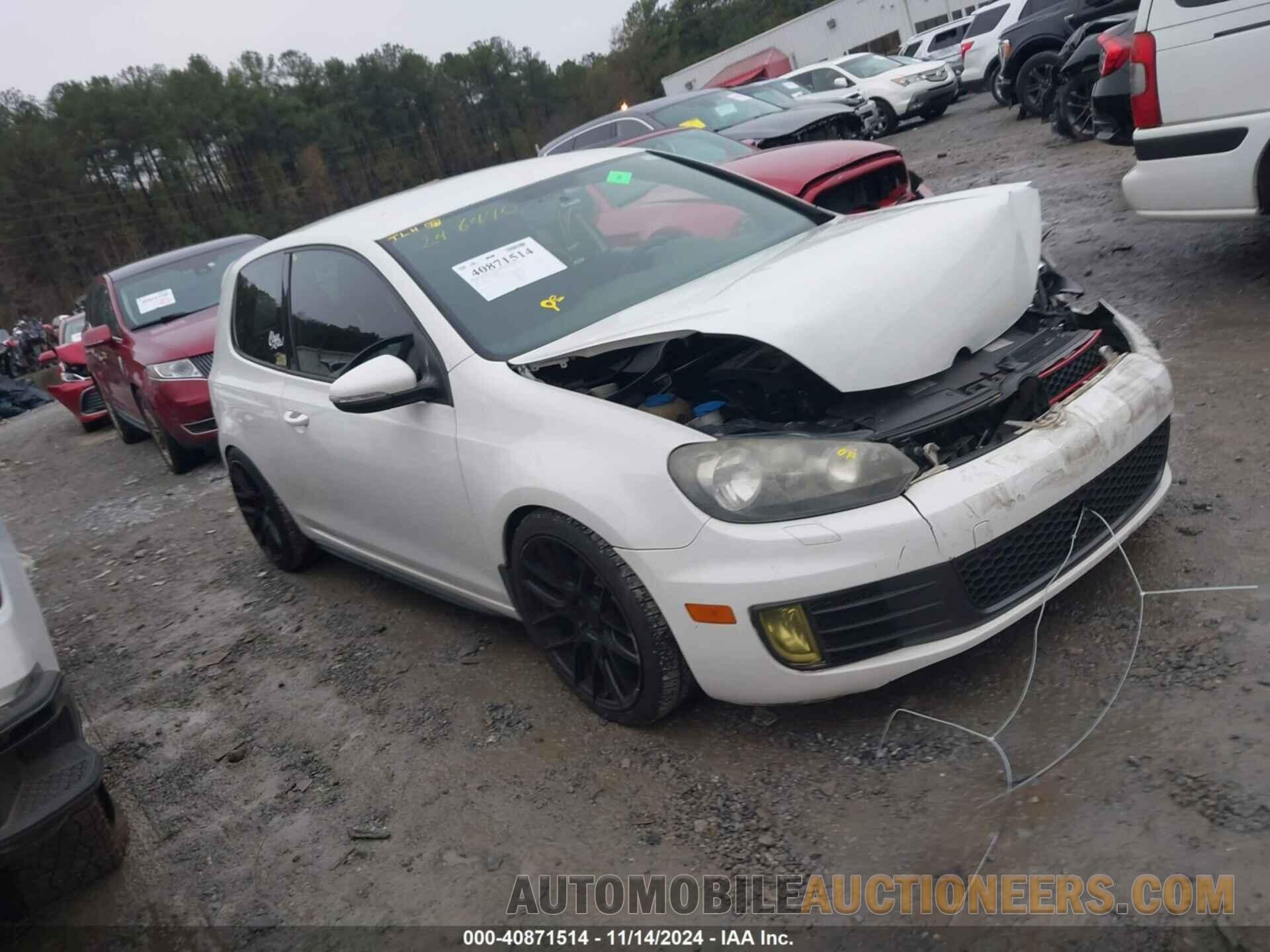 WVWEV7AJ7CW267158 VOLKSWAGEN GTI 2012