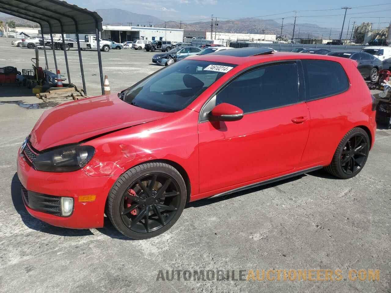 WVWEV7AJ8CW148101 VOLKSWAGEN GTI 2012