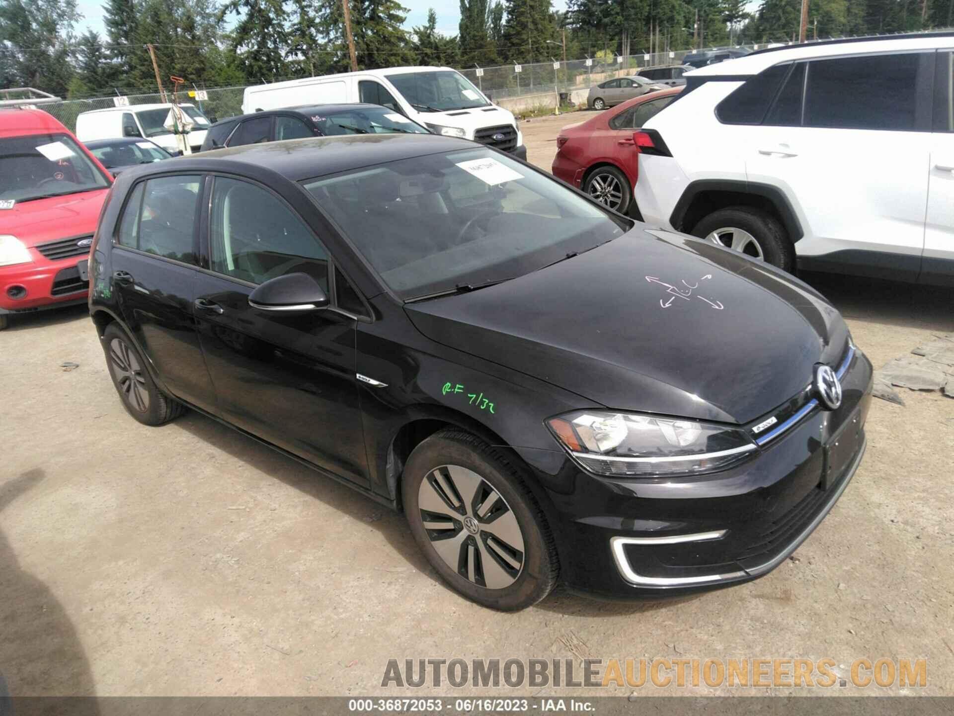 WVWKR7AU3KW903266 VOLKSWAGEN E-GOLF 2019