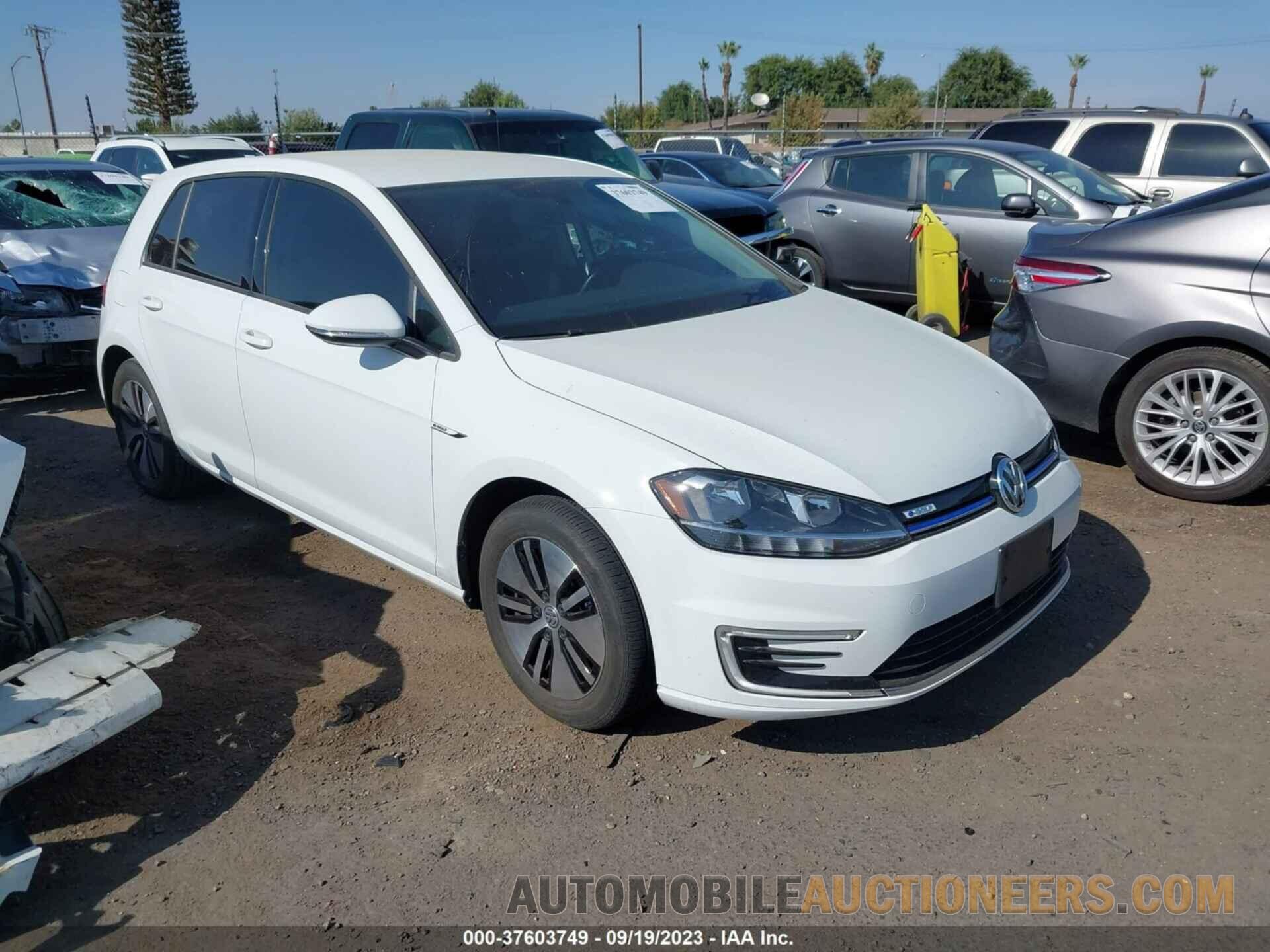 WVWKR7AU4KW919167 VOLKSWAGEN E-GOLF 2019